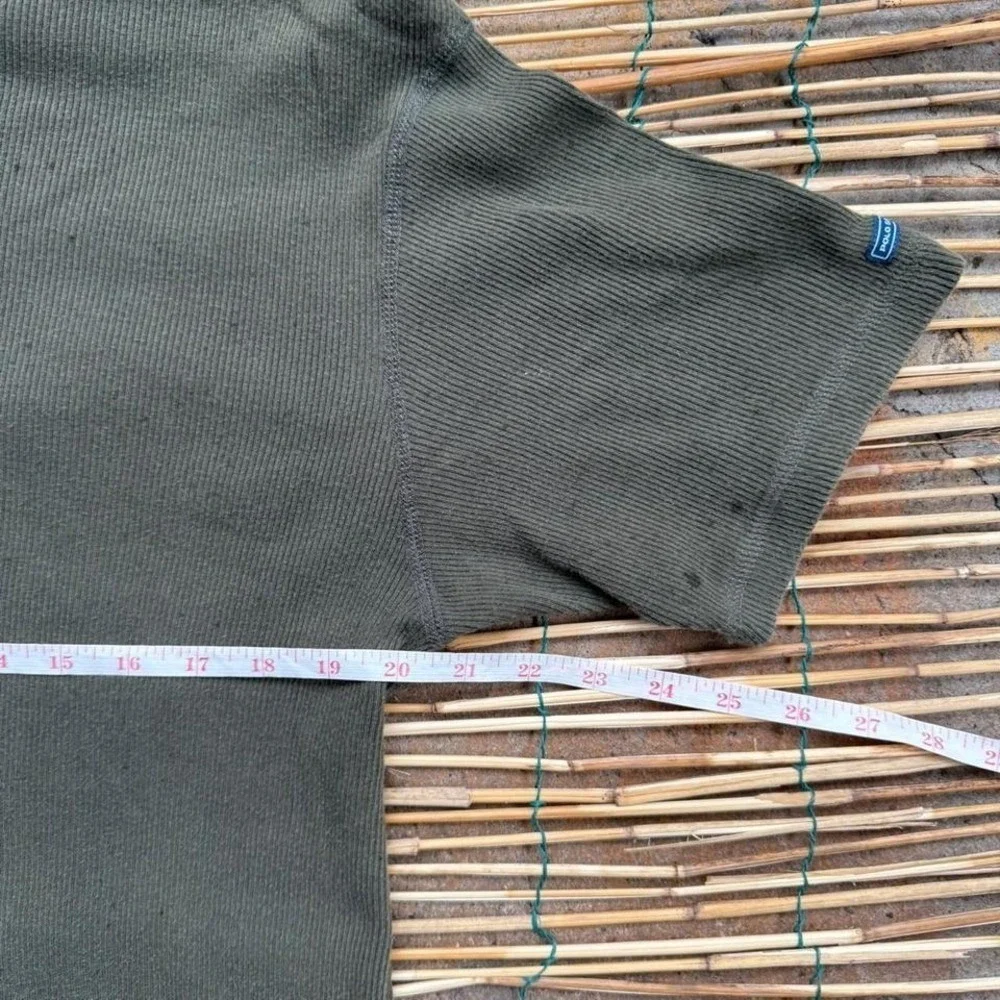Polo Sport Ralph Lauren‎ Olive Short Sleeve Shirt Size Large Cotton